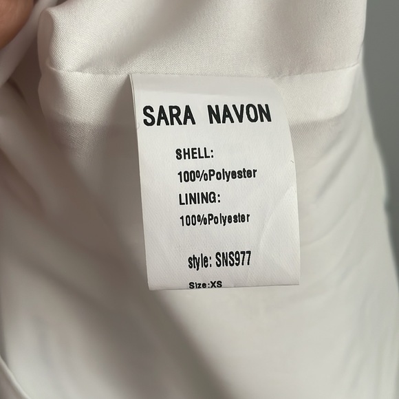 Sara Navon  floral print midi dress, size XS, new - Picture 3 of 6